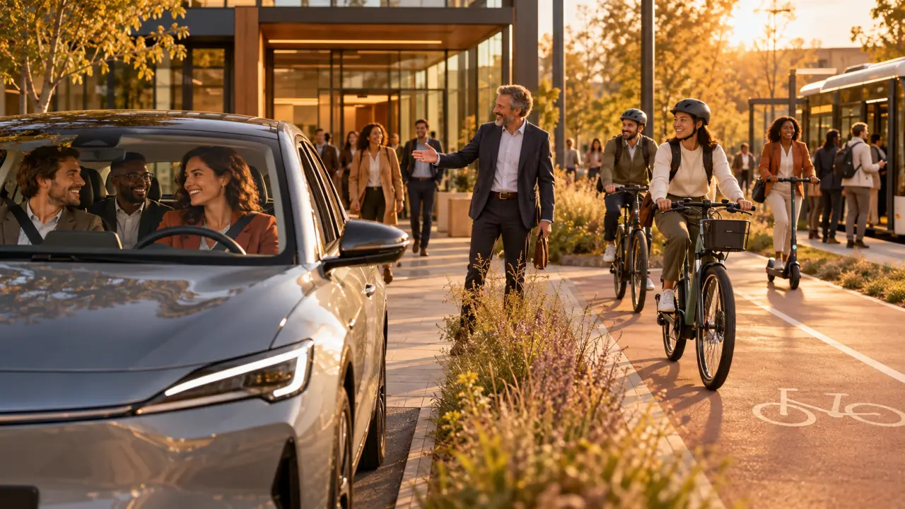 Stratégie de mobilité en entreprise : réduire la voiture solo sans pénaliser les salariés