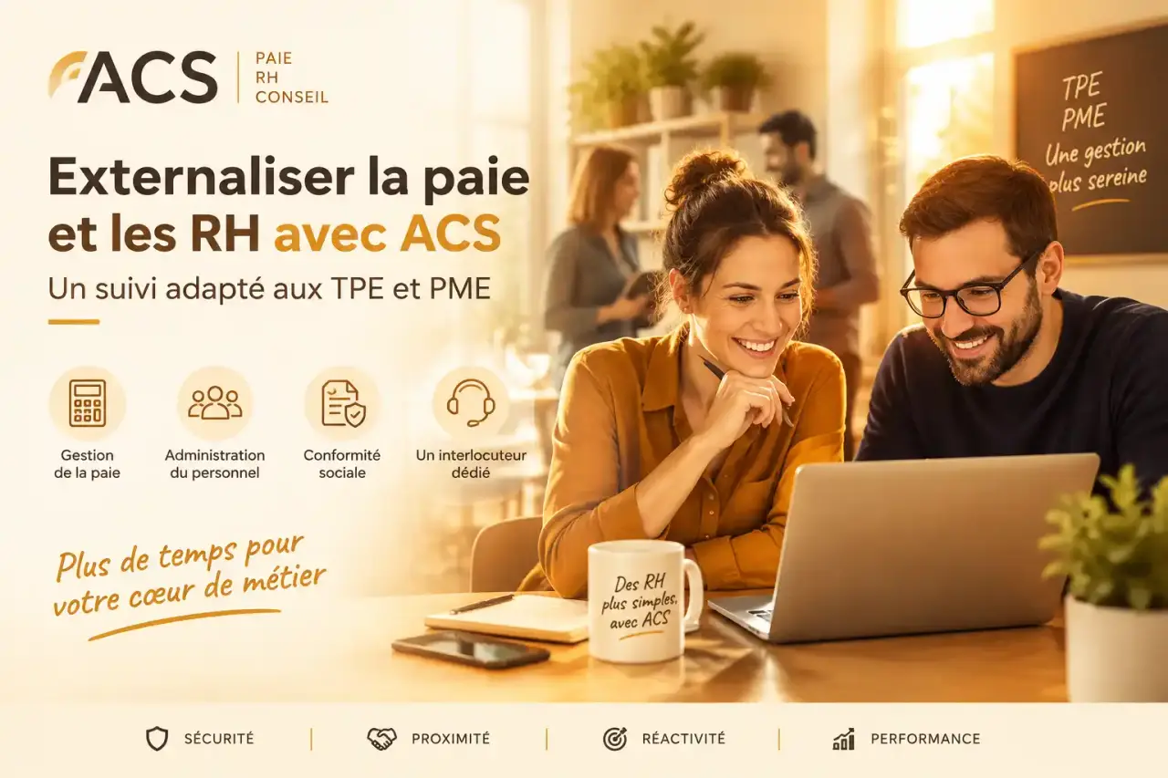 Externaliser la paie et les RH avec ACS, un suivi adapté aux TPE et PME