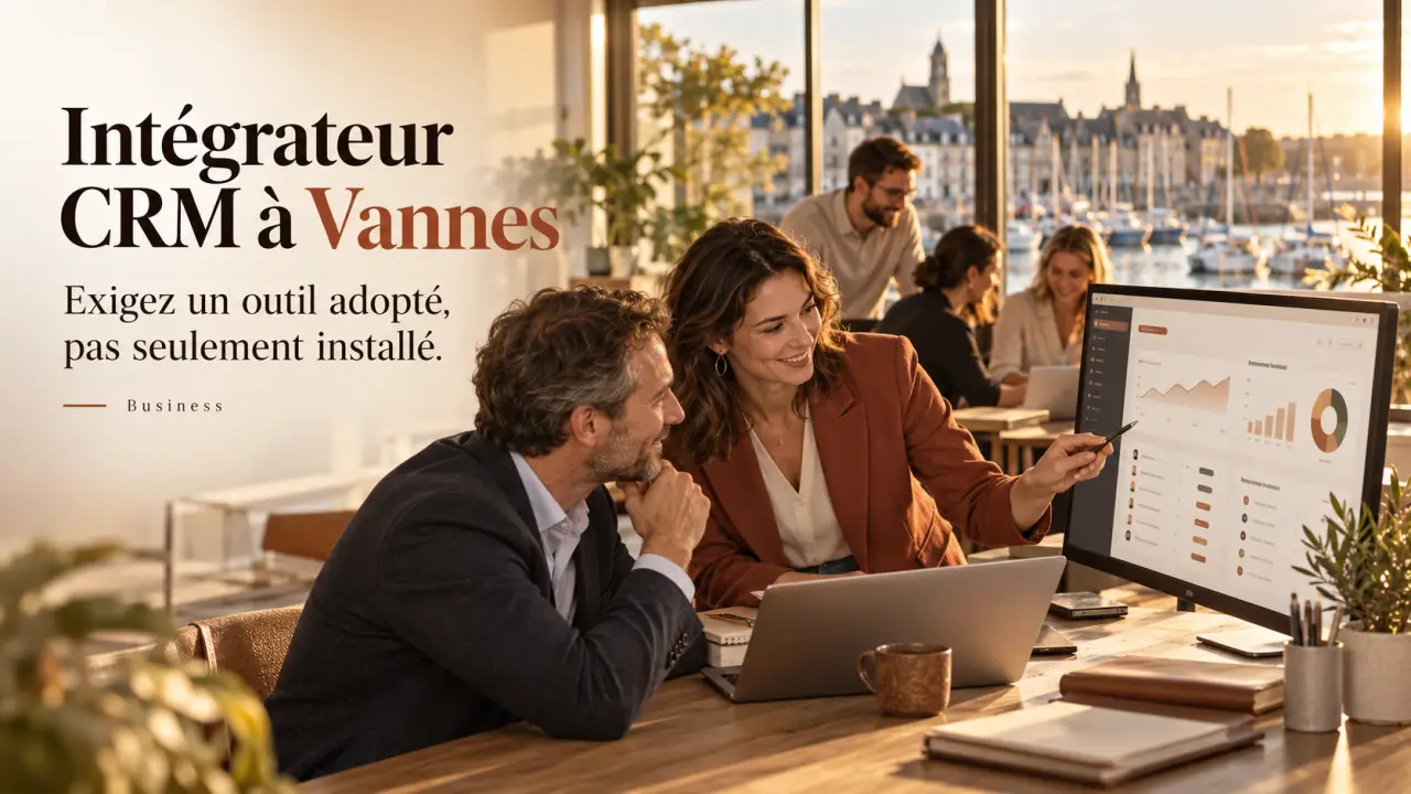 Intégrateur CRM à Vannes : exigez un outil adopté, pas seulement installé